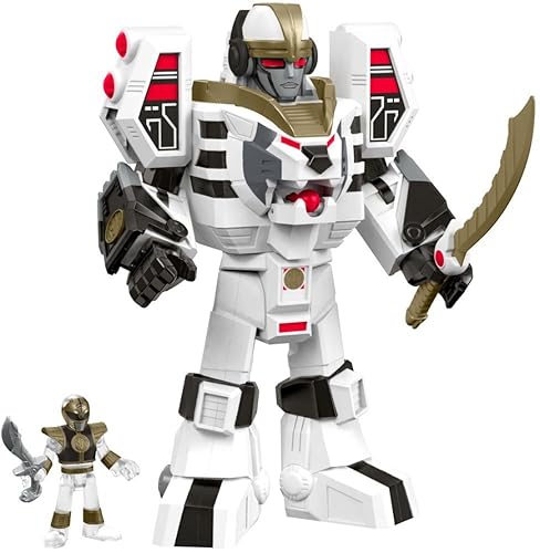 Fisher-Price Imaginext Power Rangers White Ranger Warrior Mode