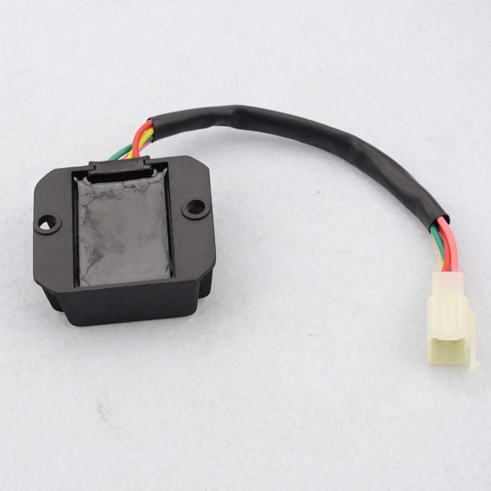 GOOFIT 4 Pin Voltage Regulator Replacement For GY6 150cc and CG 125cc 150cc 200cc 250cc Vertical Engine ATV Dirt Bike Go Kart Moped Scooter - Image 4