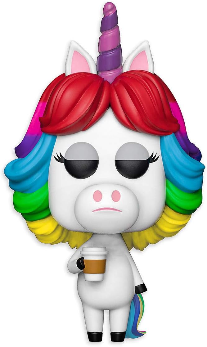 Amazon Com Funko Pop Disney Pixar Inside Out Rainbow Unicorn Exclusive Vinyl Figure Toys Games