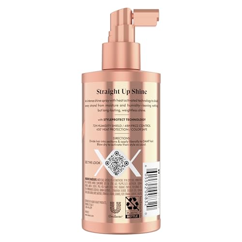 NEXXUS EPIC SHINE ANTI-HUMIDITY SPRAY HEAT PROTECTION FOR LONG LASTING, WEIGHTLESS SHINE, WITH STYLEPROTECT TECHNOLOGY 8 OZ