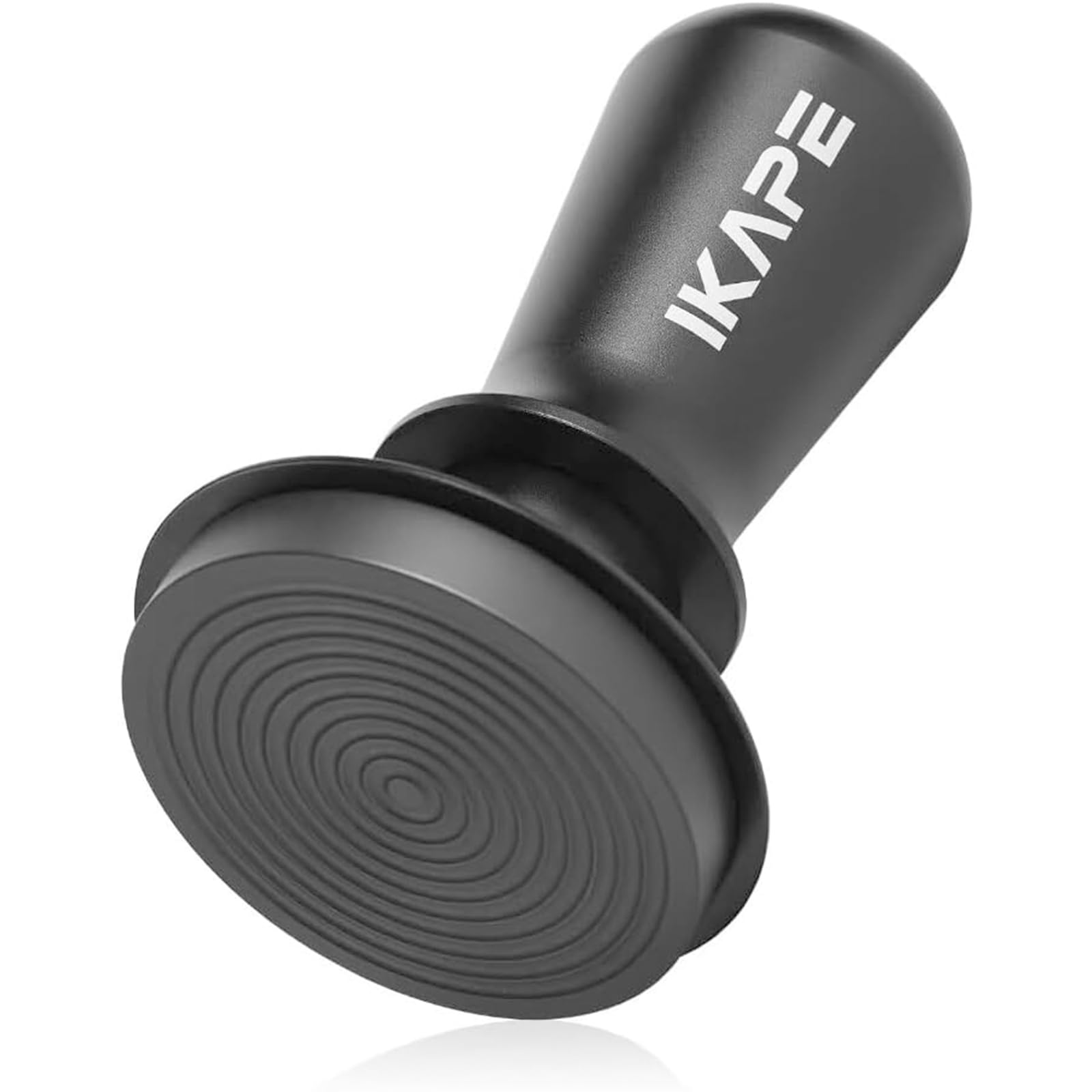 Photo 1 of IKAPE 53.3mm Espresso Tamper, Spring-loaded Calibrated Tamper with Titanium Ripple Plating Base, Compatible with 54mm Breville Espresso Bottomless Portafilter