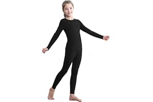 QooNoo Girls Thermal Underwear for Kids Long Johns Base Layer Set Winter Fleece Lined Top and Bottom Set