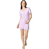 Disney womens 2-piece Pajama Set, Soft & Comfortable Nightwear for Adults, Top & Bottom Duo