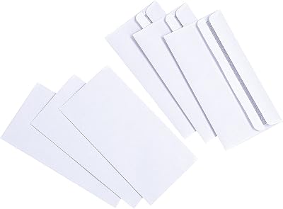 White Box DL 80gsm Self-Seal Envelope White Pack of 1000