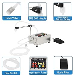 Liquid Filling Machine 1-118 Fl Oz, Automatic
