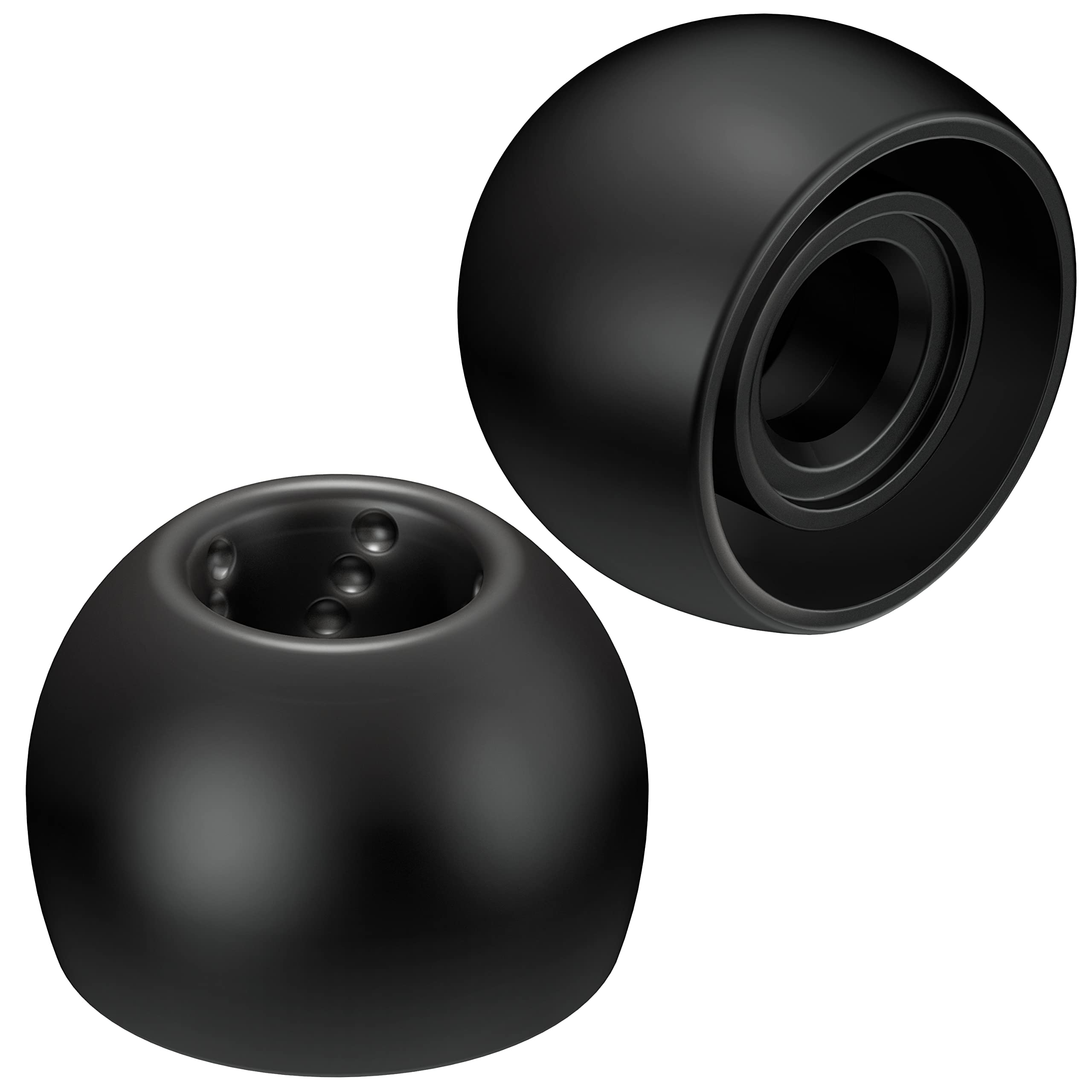 JVCケンウッド JVC EP-FX9M-B 交換用イヤーピース スパイラルドット 6個入り Mサイズ ブラック商品画像