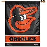 Wincraft MLB Baltimore Orioles 28x40 Vertical Banner, One Size, Team Color