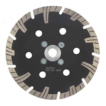 125 Mm Diamantscheibe Diamanttrennscheibe Trennscheibe Mit Flansch M 14
