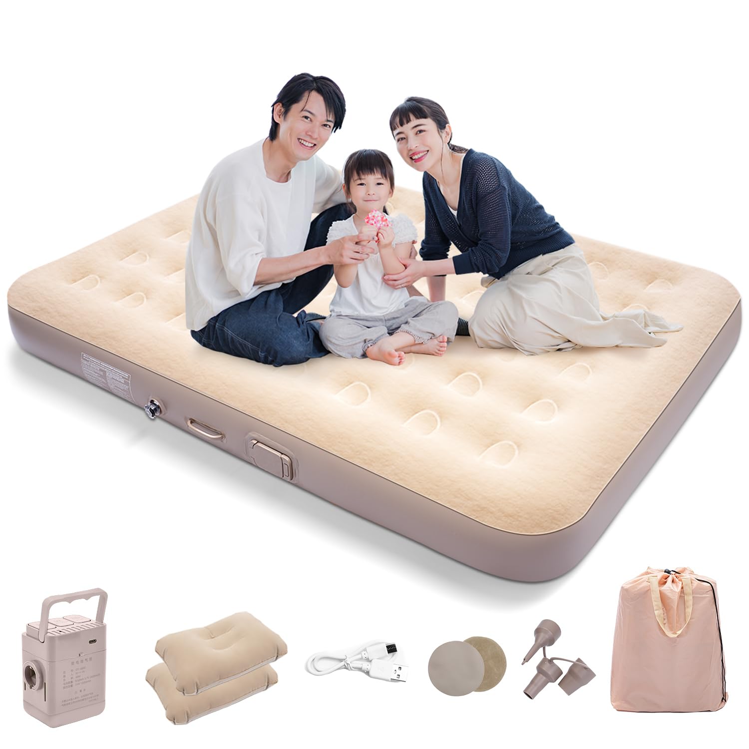 BOOMAX ‎GW02-200D エアーベッド ダブルの商品画像