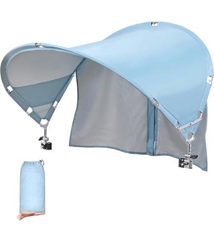 UV Resistant Moon Chair Sunshade With Adjustable Design For Outdoor Comfort