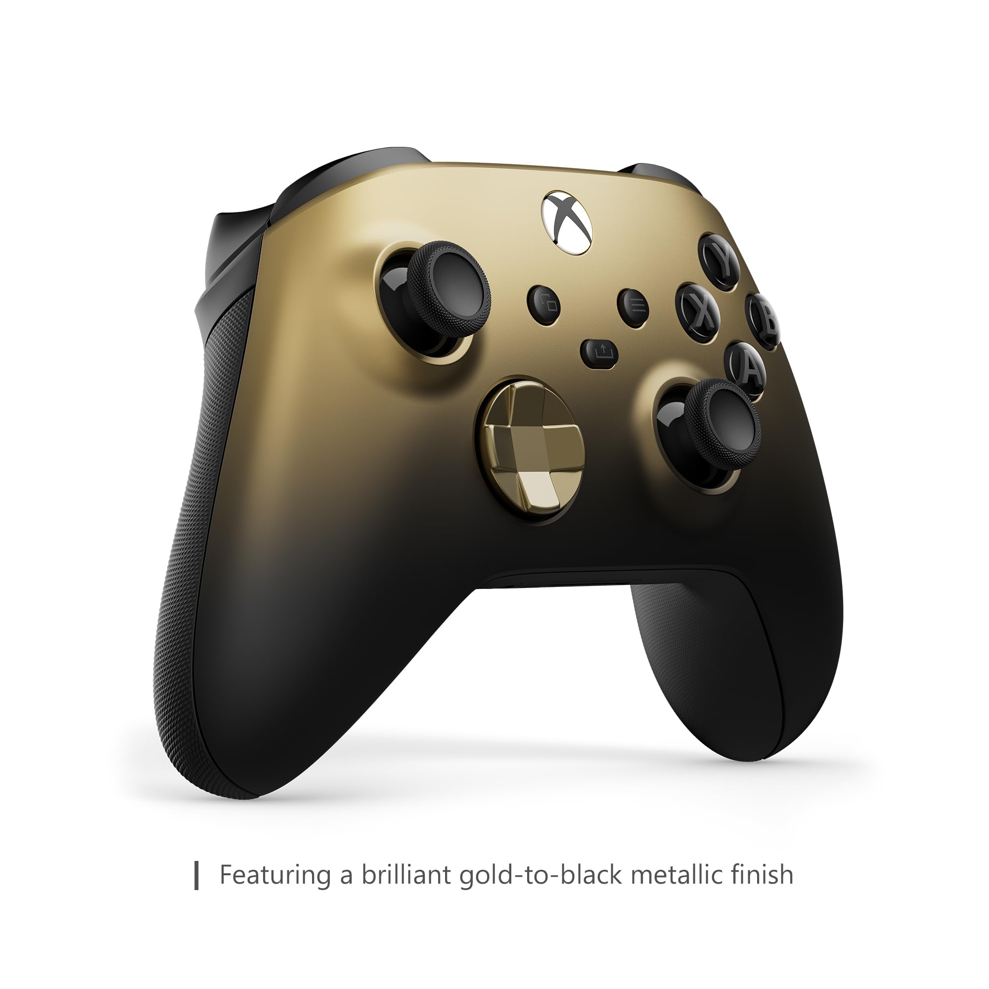 Xbox Special Edition Wireless Gaming Controller – Gold Shadow – Xbox Series X|S, Xbox One, Windows PC, Android, and iOS