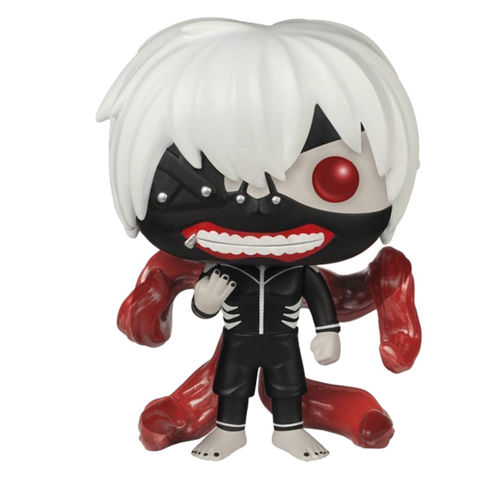 FunKo Pop Pdf00005607 Tokyo Ghoul Manga Ken Kaneki Glow In The Dark 61, Black/Grey
