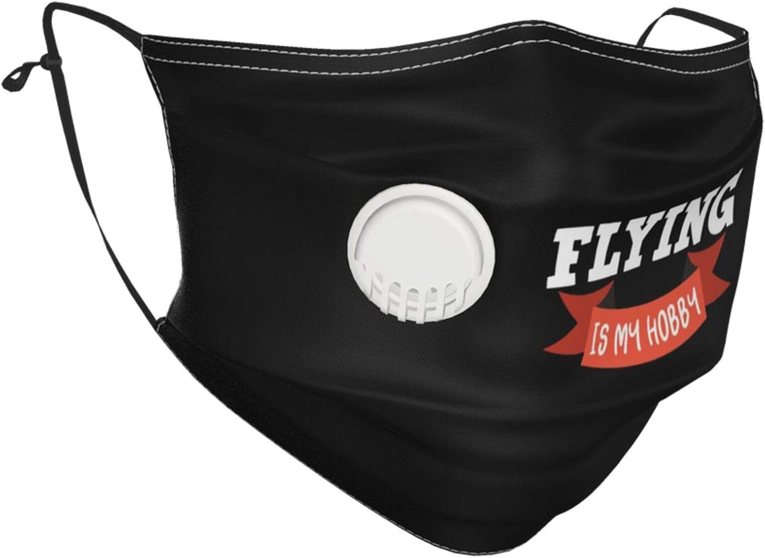 Face Mask with Filters Airplane Aviator Flying Mask with Breathing