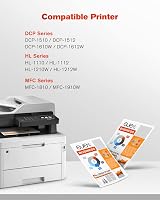 ejet TN1050 Toner 3PK Black for Brother HL-1110 HL-1210W DCP-1510 MFC-1910W view 2