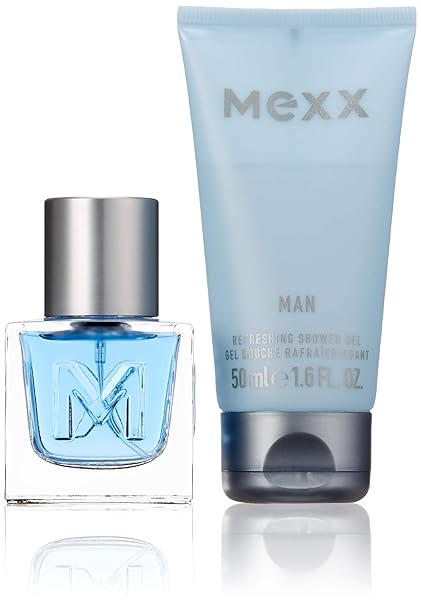 Mexx Man Duftset Eau de Toilette 30ml + Showergel 50ml, 1er Pack (1 x 80 ml)