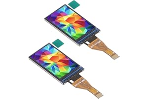 WALFRONT 1.14 Inch SPI ST7789V LCD Display Module 2Pcs Color 135 X 240 HD Resolution Inline Type