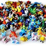 Oliasports Lots Pokemon Pikachu Monster (144 Piece), Multicolor, 2-3cm