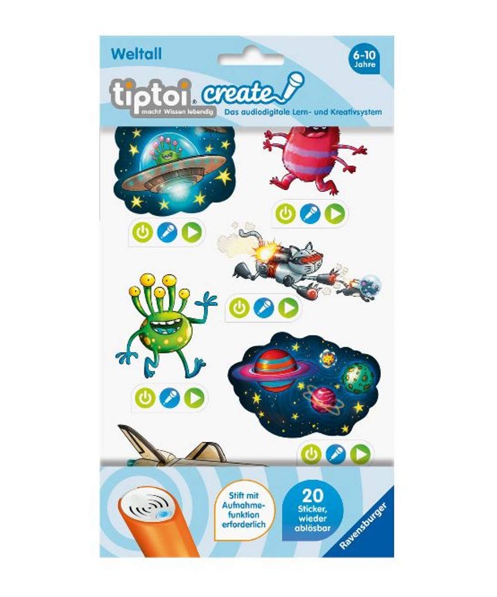 tiptoi® CREATE Sticker Weltall