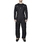 Arctic Quest Mens Insulated Snow and Ski Bib Overalls Snow Pants Snowboard Mens Overalls for Fishing, Hunting, Snowmobiling, Black Beauty, 3XL
