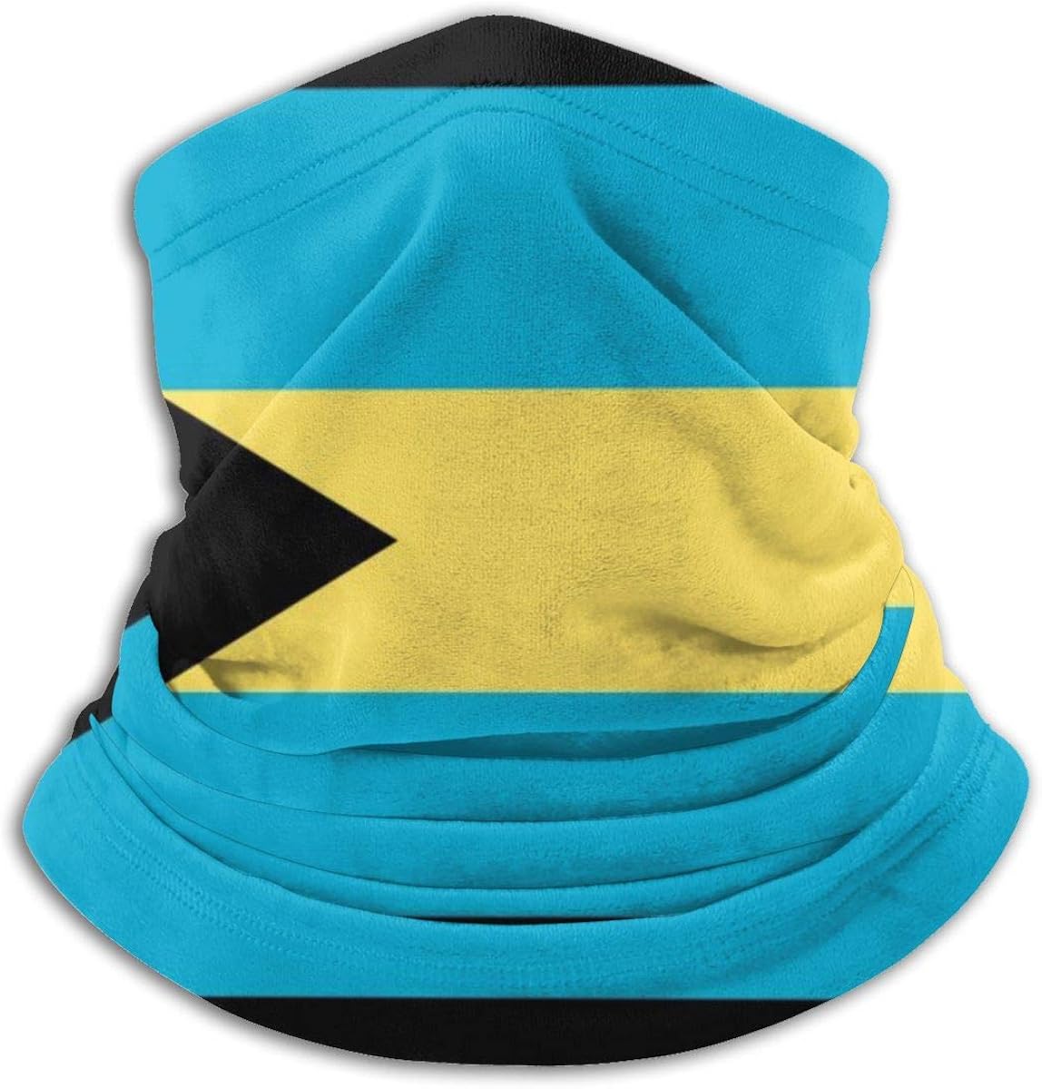 Bahamas Flag Neck Mask Turban Shield Unisex Half Face Carnival Mask