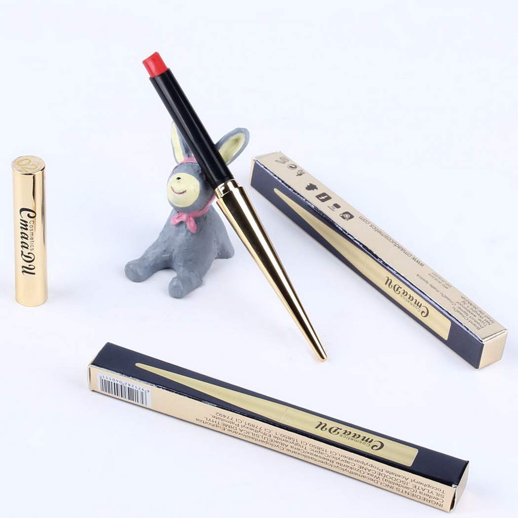 IEnkidu Nonstick Cup Waterproof Matte Lipstick, Long Lasting Lipstick Matte (12)