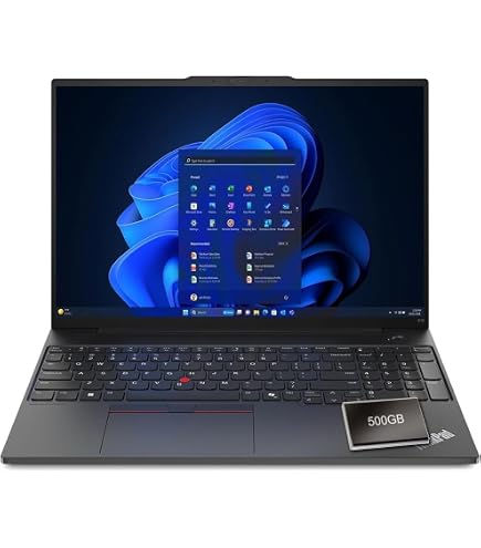Amazon.com: Lenovo ThinkPad E16 16 Ryzen 7 7735HS 16GB DDR5 512GB