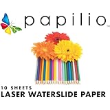 Amazon.com: Papilio Inkjet Clear Waterslide Decal Paper 10 Sheets ...