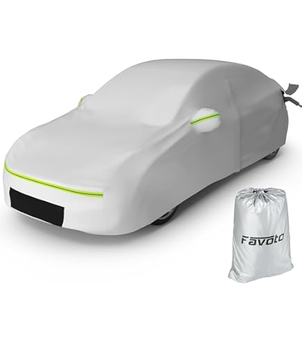 Copertura Auto Per Tesla Model 3 - Impermeabile 6 Strati PEVA Con Cerniera - Protezione Completa - Foto 7