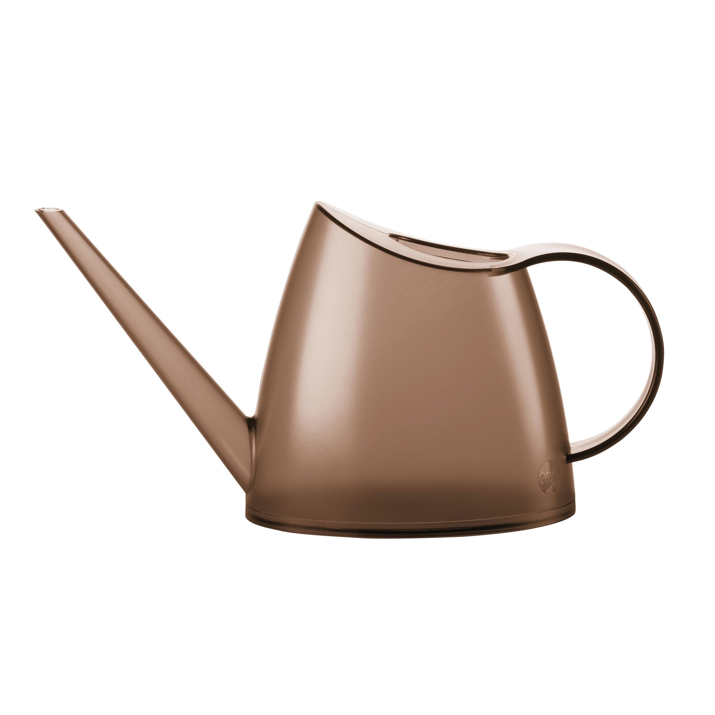 Poetic Emsa Fuchsia Flower Care M5200500 Watering Can 1.5 Litres Sepia Brown Transparent โ image 1