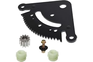 labwork Steering Sector Pinion Gear W/Bushings Replacement for John Deere D130 D140 D150 D160 D170