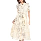 Anne Klein Womens Shirt Tea Dress