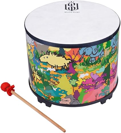Amazon Com World Stage Ws451001 Kids Percussion Floor Tom