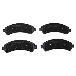 TRQ Front Brake Pads Ceramic Compatible with