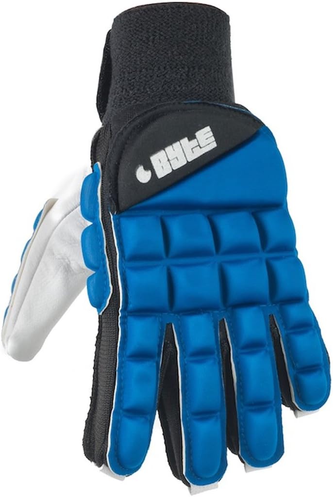 Byte Left Hand Field Hockey Glove Small Blue : Sports & Outdoors