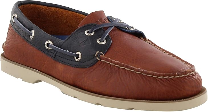 sperry leeward leather boat shoe