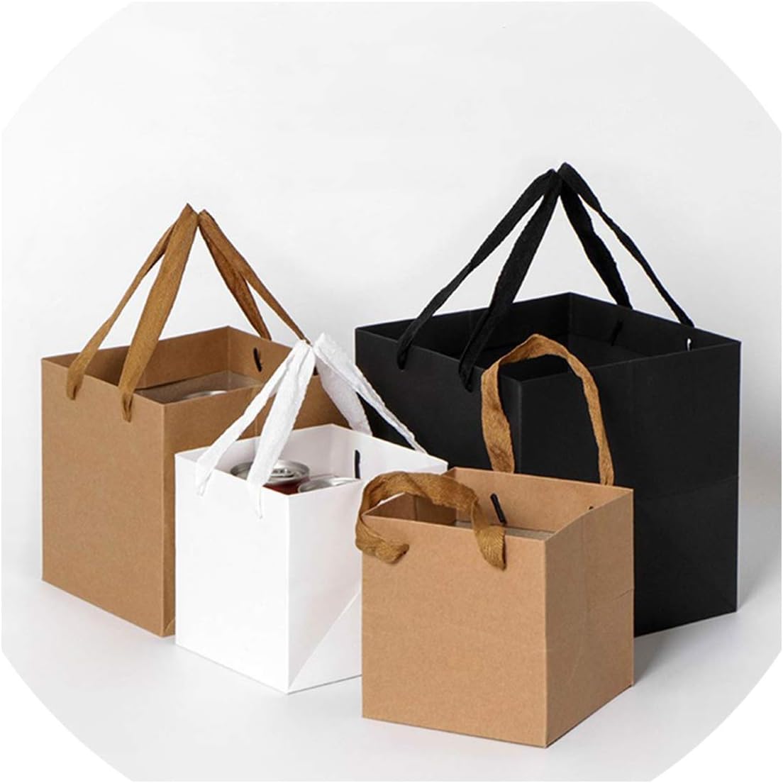 New Gift Boxes with String 3 Colours Square Cases for Gift