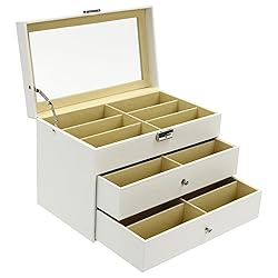 Eapmic 3 layer 18 Slots Eyeglass Sunglass Storage