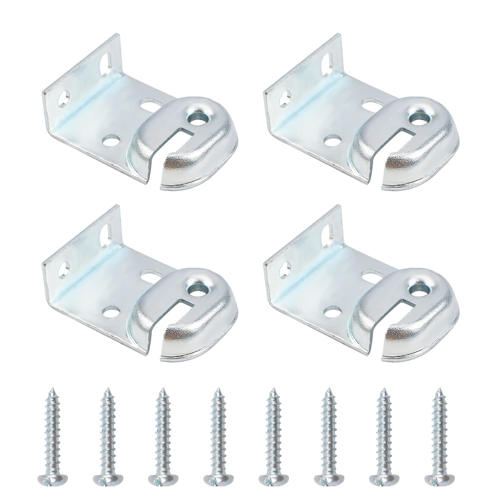 UFURMATE Roller Shades Bracket, 2 Sets Multipurpose Roller Window Shade Inside & Outside Mount Brackets Curtain Roller Blind Mounting Brackets Roller Shade Fittings