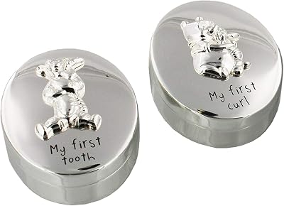 Disney Winnie The Pooh First Tooth and Curl Set Disney Gift Collection