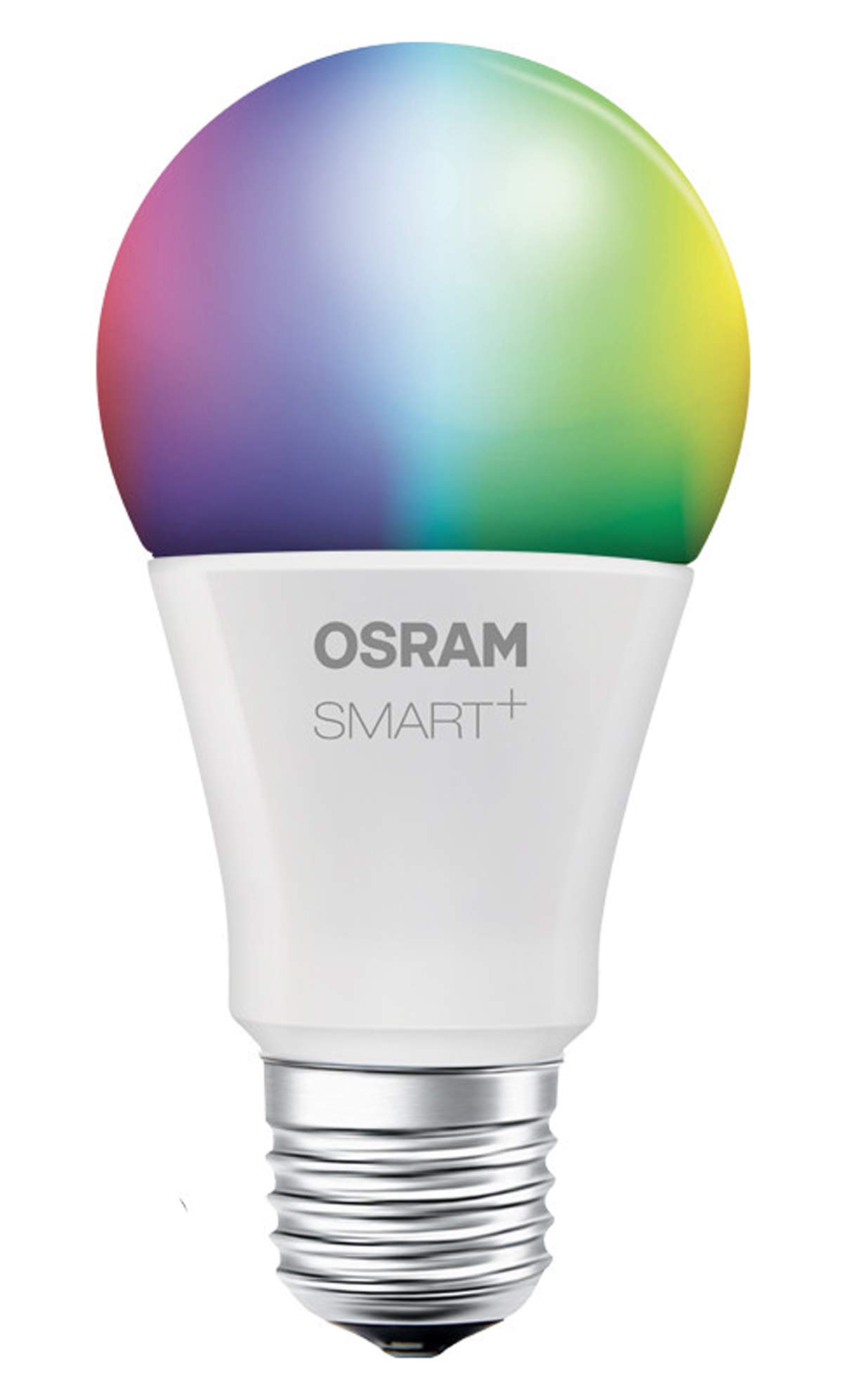 OSRAM Smart+ LED, Bluetooth Lamp with E27 Socket, Colour Change, Dimmable, 60 W Replacement, Warm White