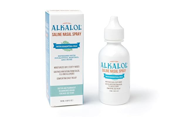 ALKALOL SOLUTION SALINE NASAL SPRAY, 1.69 OUNCE