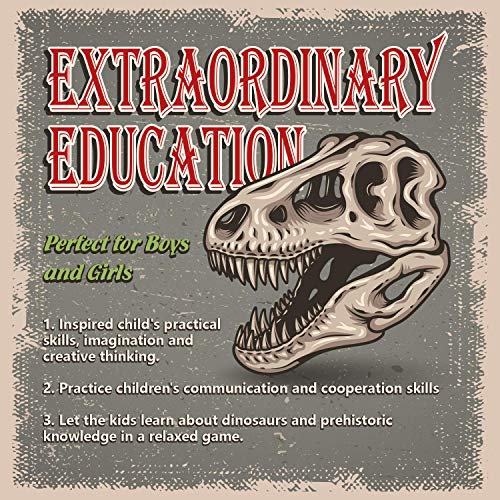 Ausgrabungsset für Kinder, MUSCCCM Dino Spielzeug, Dinosaurier Dig Kit 3D-Skelett Dinosaur Modell Dino Ausgrabungsset… – Bild 6