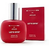 Joylux LET’S SPIN™ Intimacy Gel | Halle Berry and Respin X Silky-Smooth Feel | pH-Balanced, Clean, Fragrance-Free, Water-Based Gel with Hyaluronic Acid and Aloe Vera (2 fl oz)