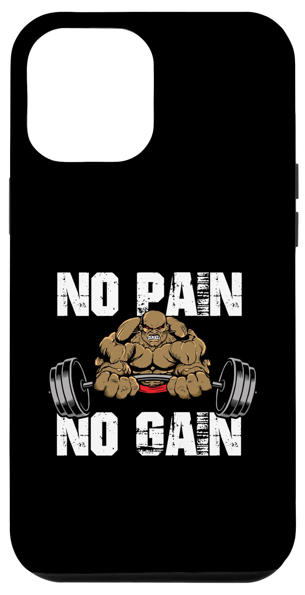 iPhone 15 Pro Max No Pain No Gain T No Pain No Gain Sign No Pain No Gain Meme Case — image 1