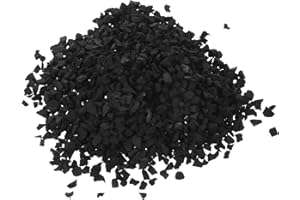 INOOMP 1.9kg Bag Sports Field Infill Rubber Granules for Artificial Turf Playground Rubber Mulch Synthetic