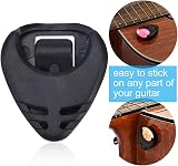 MOREYES Capo with Tuner for Acoustic/Electric Guitar, Bass, Ukulele, Wood Picks view 8