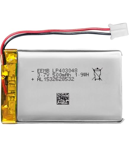 Amazon.com: CaoDuRen Rechargeable 3.7V Li Lipo Lithium Polymer Ion