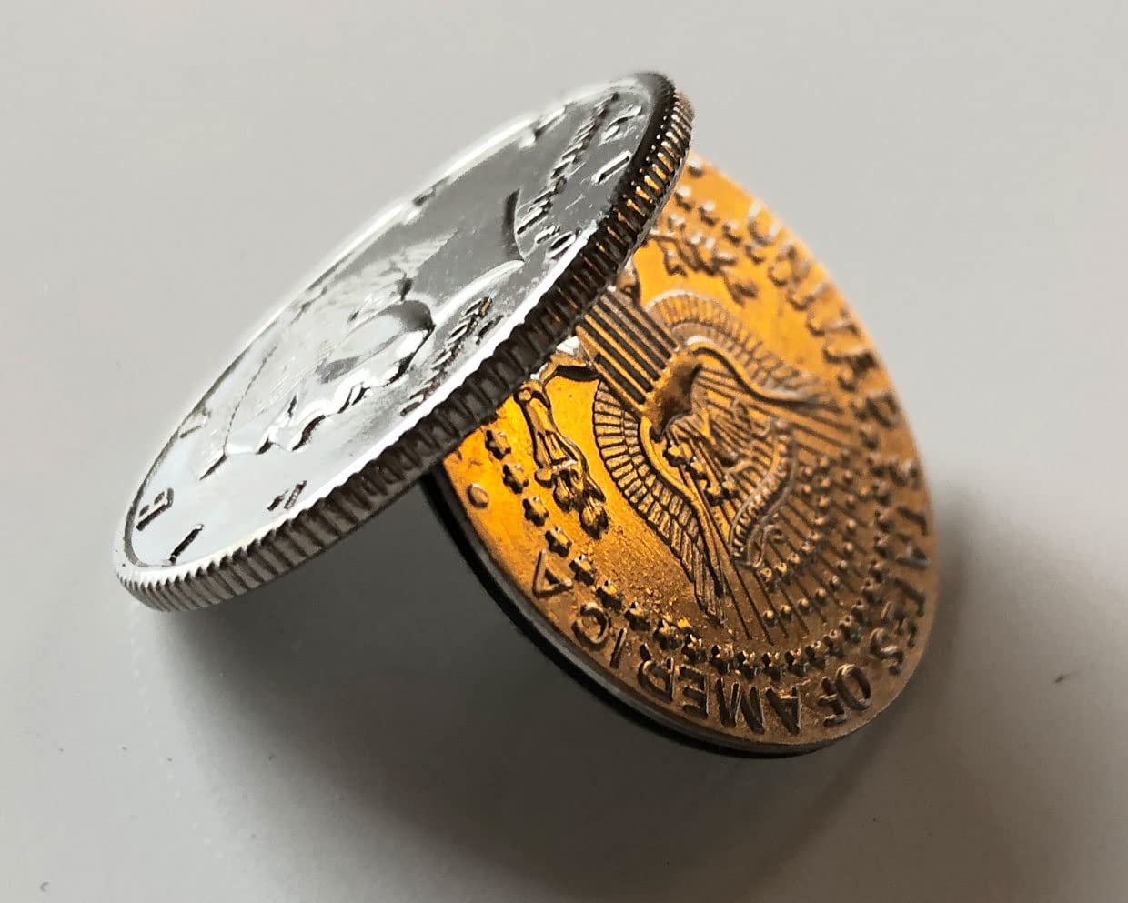 Mysterious Magnificant and Magnetic Half-Dollar Magic Flipper Coin, A Conundrum of a Coin