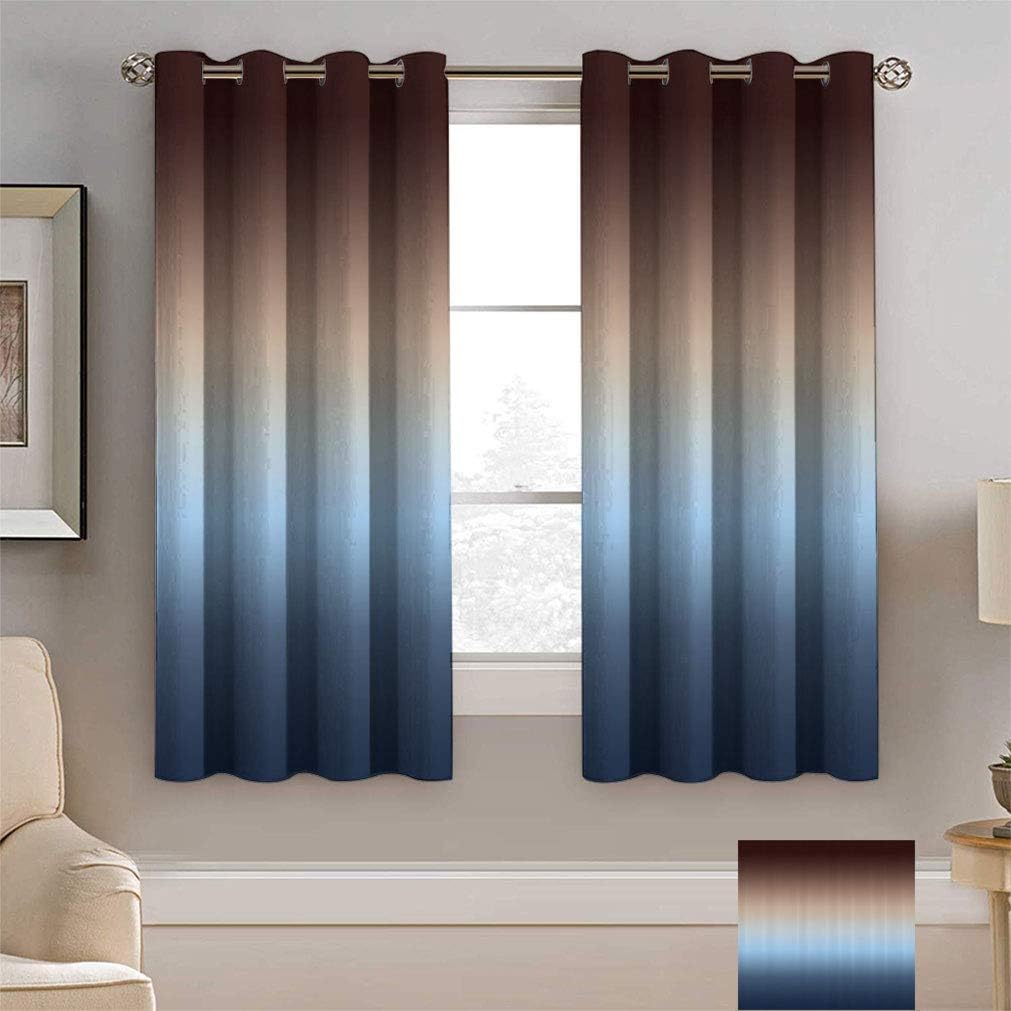Amazon.com: Greatdecor Amazing Ombre Blackout Curtains, Home