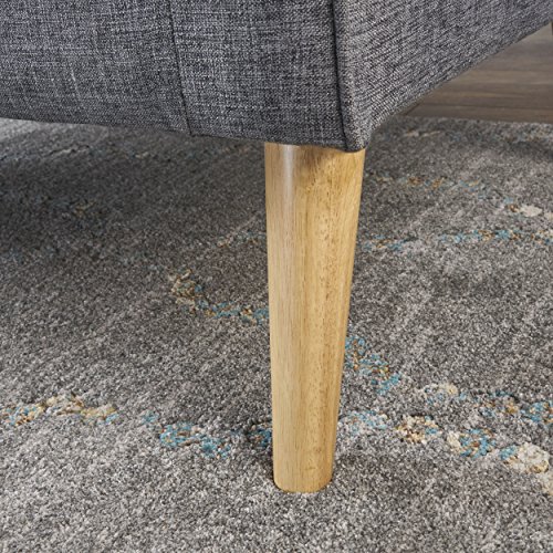 Christopher Knight Home Mariah MidCentury Modern Loveseat, Grey